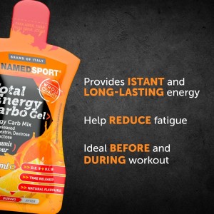 Named Total Energy Carbo Gel Agrumix 40ml Named