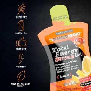 Named Total Energy Strong Gel Lemon 40ml Named