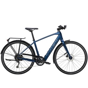 Bicicletta Trek FX+ 2 - Satin Mulsanne Blue 2023 Trek Bikes