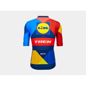 Maglia Santini Team Lidl-Trek Replica Race - Dark Blue/Yellow TREK