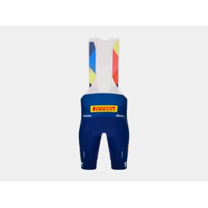 Pantaloni Santini Team Lidl - Trek Replica Race - Dark Blue/Yellow TREK