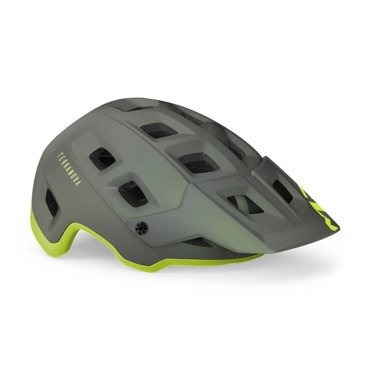 Casco Met Terranova Mips® - Grigio Lime Met