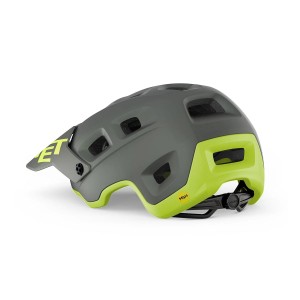 Casco Met Terranova Mips® - Grigio Lime Met