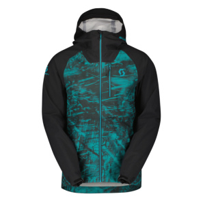 Jacket Scott Trail Strorm Waterproof - Black/Winter Green