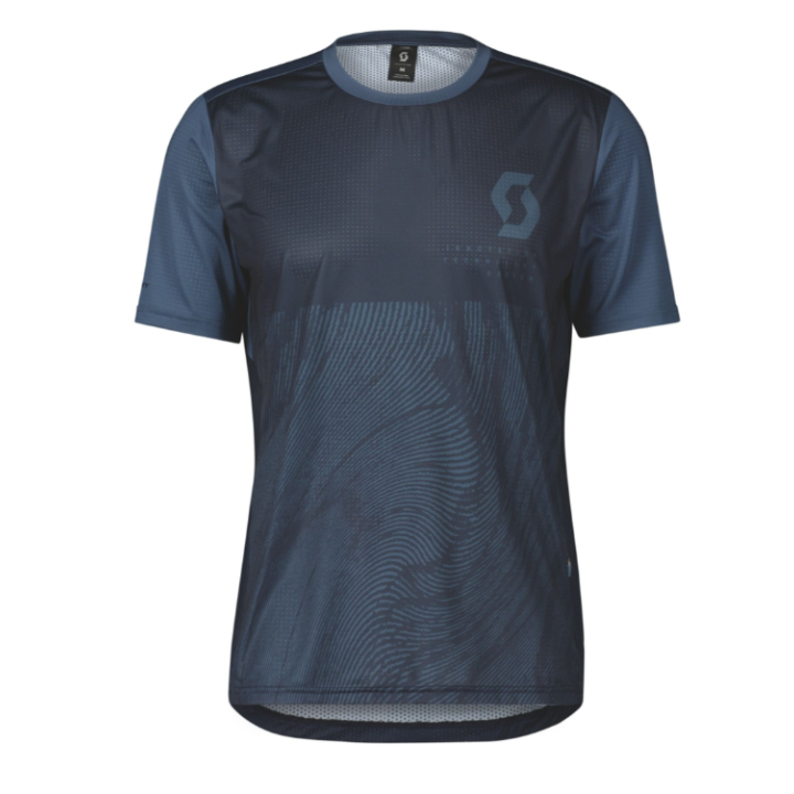 Maglia Scott Trail Vertic Pro - Dark Blue/Metal Blue Scott
