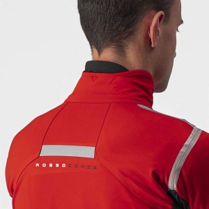 Giacca Castelli Alpha RoS 2 Jacket - Red/Dark Gray Castelli