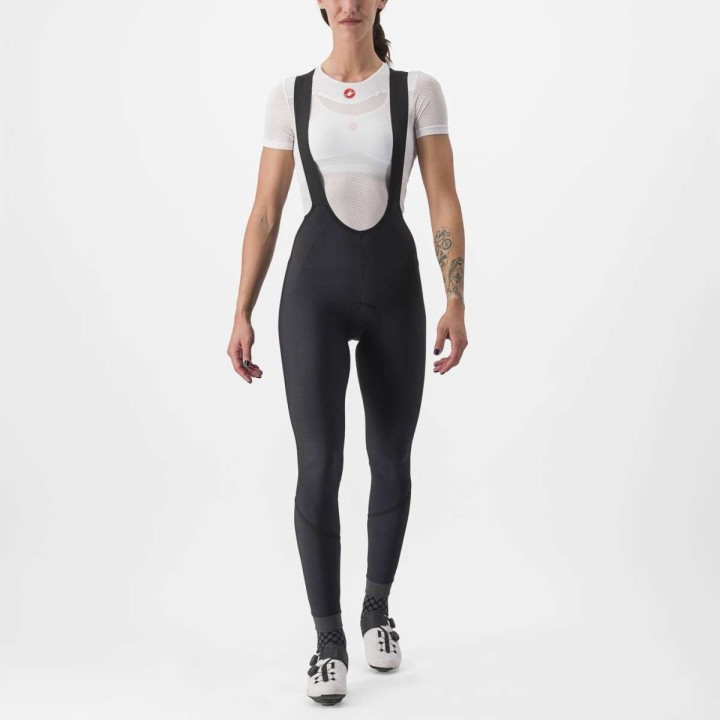 Castelli donna Velocissima Dt Bibtight - Black/Black Reflex Castelli