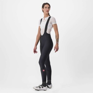 Castelli donna Velocissima Dt Bibtight - Black/Black Reflex Castelli