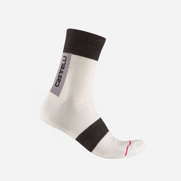 Calze Castelli donna Velocissima Thermal - White Castelli