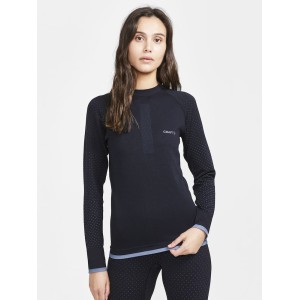 Maglia Intima Donna Maniche Lunghe Craft ADV Warm Intensity LS - Black Craft