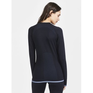 Maglia Intima Donna Maniche Lunghe Craft ADV Warm Intensity LS - Black Craft