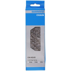 Catena Shimano 116 maglie CN-HG40 6/7/8-Velocitá Shimano