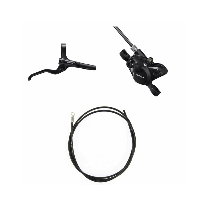 Kit Freno Disco Shimano Dx/Post. BL-MT201 + BR-MT200 + Tubo Shimano