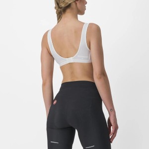 Reggiseno Castelli Rosso Corsa bra - White Castelli