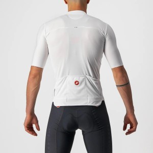 Maglia Castelli Prologo 7 jersey - Ivory/Light black-red Castelli