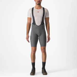 Salopette corta Castelli Unlimited Cargo bibshort - Gunmetal gray