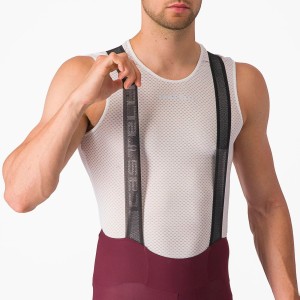 Salopette corta Castelli Espresso bibshort - Deep bordeaux Castelli