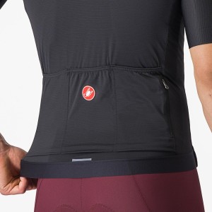 Maglia Castelli Espresso jersey - Light black/Dark gray Castelli