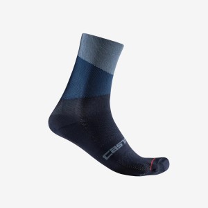 Calze Castelli Orizzonte 15 - Light steel blue/Belgian blue