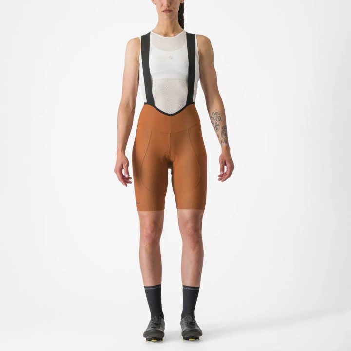Salopette Donna Castelli Espresso W DT Bibshort - Mocha Castelli