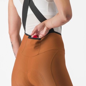 Salopette Donna Castelli Espresso W DT Bibshort - Mocha Castelli