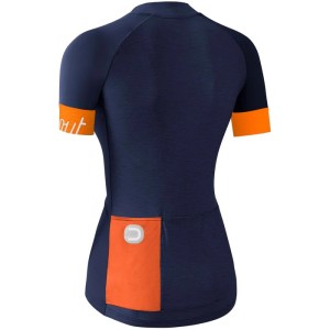 Maglia Donna Dotout Crew W Jersey - Blue/Orange Dotout