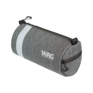 Grey gravel handlebar bag 2l
