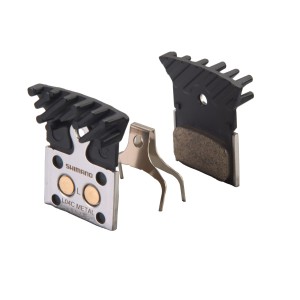 Pastiglie Freno Strada Shimano Metal L04C con Dissipatore Shimano