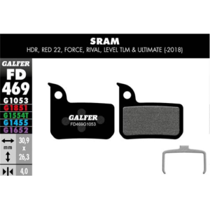 copy of Galfer E-Bike Brake Pads Purple FD459