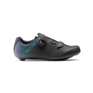Scarpe Northwave Core Plus 2 Woman - Black/Iridescent