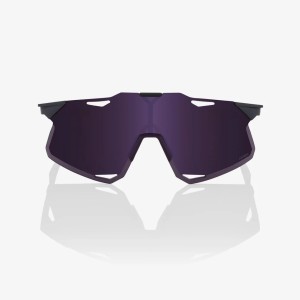 Occhiali 100% Hypercraft XS - Matte metallic/dark purple lens 100%