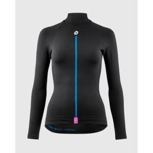 Maglia donna Assos Winter LS Skin Layer P1 - Black Series
