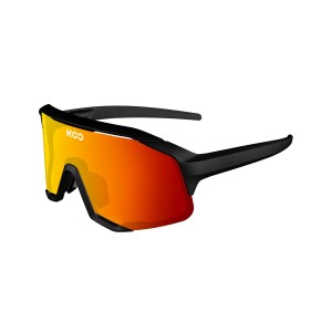 Occhiali KOO Demos Black Matt/Red Mirror Cat. 2
