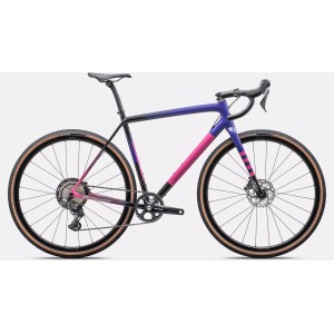 Bicicletta Specialized Crux Comp - Gloss Carbon / Purple Haze / Rebel Pink / Birch