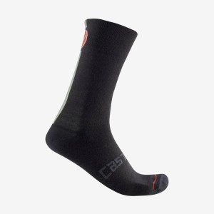 Socks Castelli Alpha 18 - Pro Red/Brilliant Orange