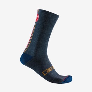 Calze Castelli Racing Stripe 18 - Blue