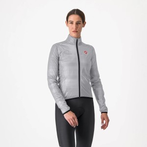 Mantellina Castelli woman Squall Shell Jacket - Silver Gray