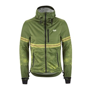 Antivento Gsg con cappuccio Grinder Verde Camo