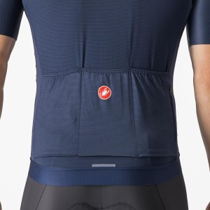 Maglia Castelli Espresso Jersey - Belgian Blue Castelli