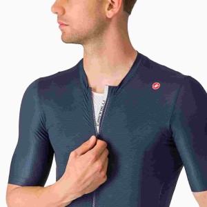 Knife Castelli Espresso Jersey - Belgian Blue Castelli