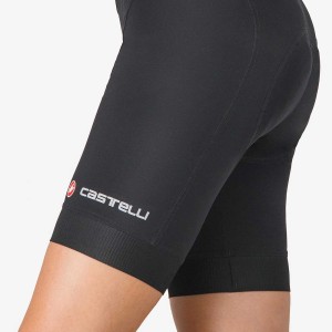 Pantaloncino Castelli Donna Endurance Short - Black Castelli