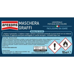 Arexons Maschera Graffi Universale In Penna AREXONS