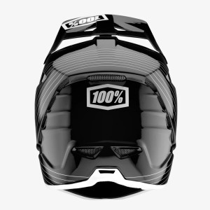 Casco 100% Aircraft Composite Helmet Silo - Black 100%