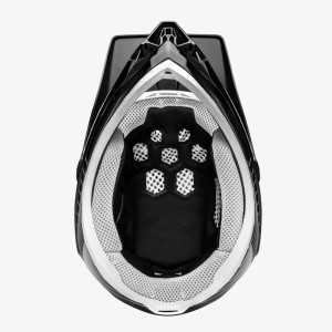 Casco 100% Aircraft Composite Helmet Silo - Black 100%