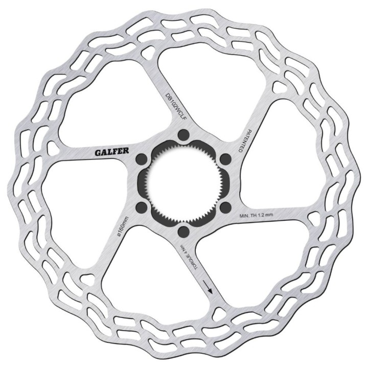 Disc brake disc wave 160X1.8 mm DB102WCLF GALFER