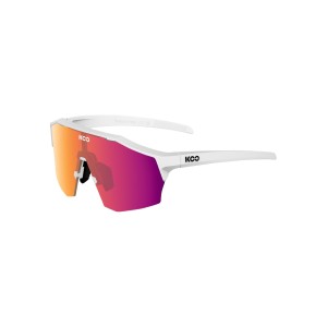 Glasses KOO Alibi - White Matt Lens Fuchsia Photo Cat. 1-3 KOO eyewear by KASK