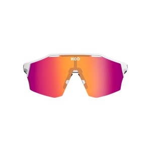 Glasses KOO Alibi - White Matt Lens Fuchsia Photo Cat. 1-3 KOO eyewear by KASK