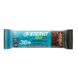 Barretta Enervit 36% Protein Bar Creamy Double Choco Low Sugar