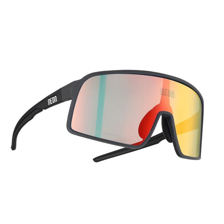 Neon Stratus Glasses Black Matt Photoplus Red Cat. 1/3 neon