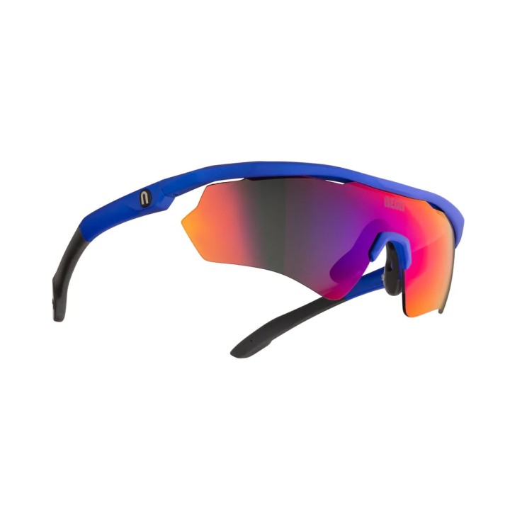 Neon Storm Blue Transparent Blue Mirror Red Neon